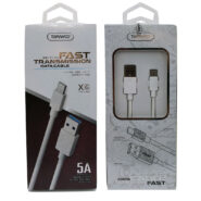 کابل USB به Type-C ترانیو مدل X6 طول 1متر 5آمپر