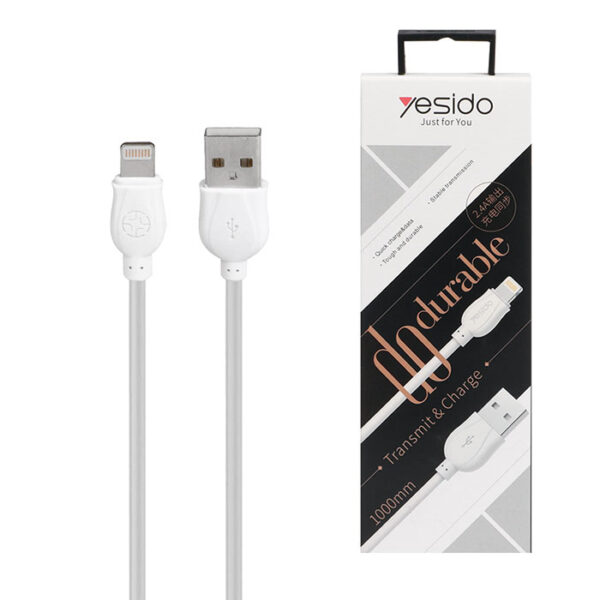 کابل USB به لایتنینگ یسیدو مدل Ca14 طول ۱ متر ۲٫۴ آمپر