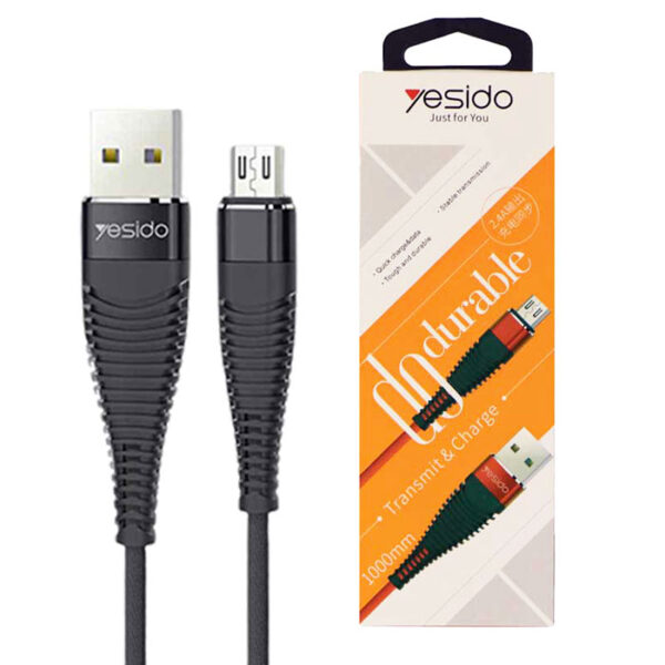 Yesido Ca12 USB To MicroUSB Cable 1M 2.4A