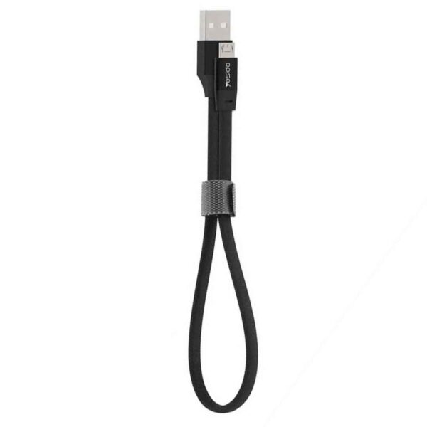 کابل USB به microUSB یسیدو مدل Ca17 طول 30سانتیمتر ۲٫۴ آمپر