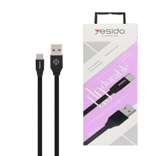 کابل USB به Type-Cیسیدو مدل Ca17 طول ۳۰سانتیمتر ۲٫۴ آمپر
