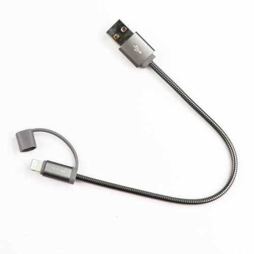 کابل USB به لایتنینگ یسیدو مدل CaT1 طول 20 سانتیمتر ۲٫۴ آمپر