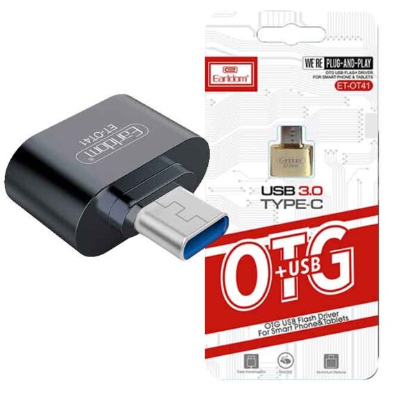 خرید اینترنتی کابل تبدیل USB به Type-c ارلدام مدل ET-OT41