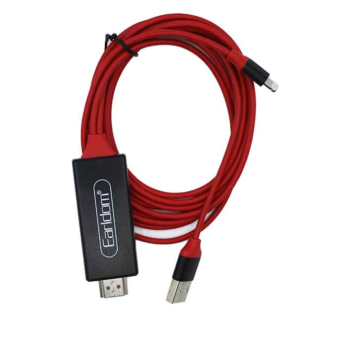 Earldam Lightning To Hdmi Cable ET-W8