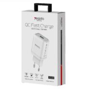 Yesido-Usb-Head-Charger-1port-fast-charger-18W-qc3-1