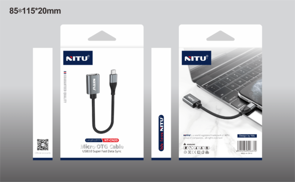 تبدیل Nitu NT-CN20 OTG Micro-USB