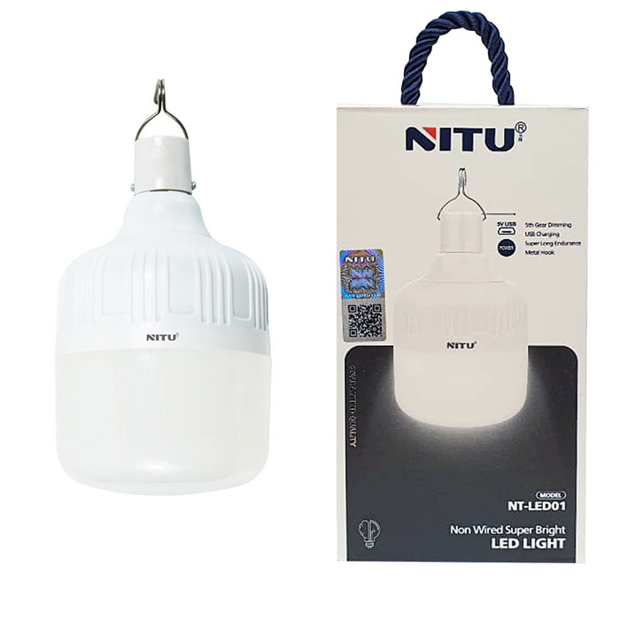 خرید عمده لامپ ال ای دی شارژی NITU LED01