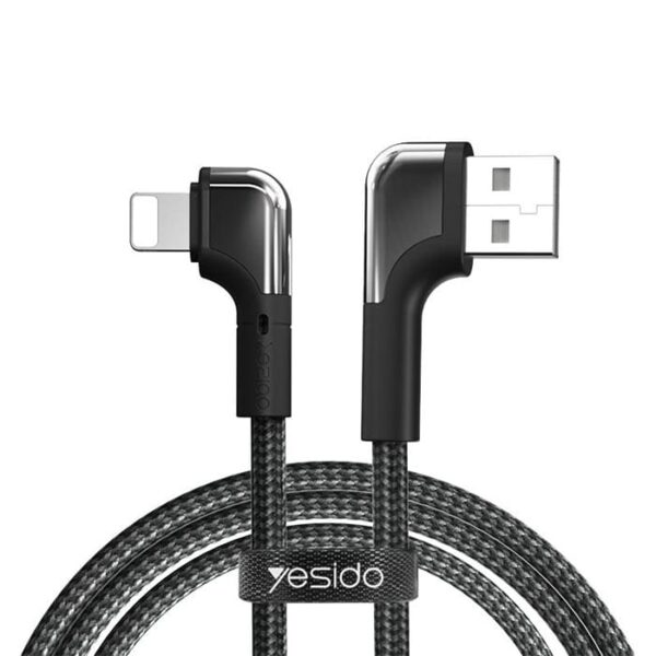 خرید کابل USB به لایتنینگ GAMING یسیدو YESIDO CA80 طول 1.2 متر