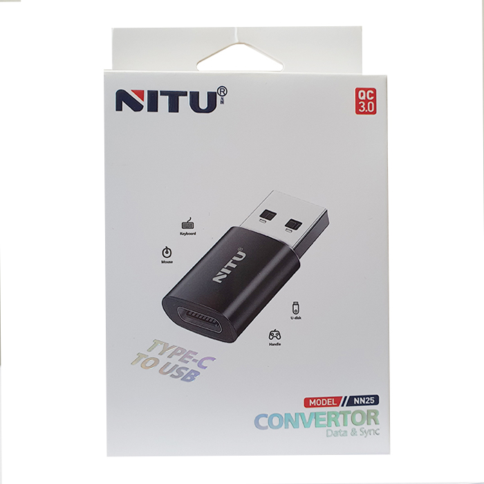 تبدیل NITU NN25 Type-C To USB