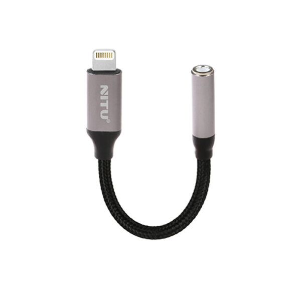 تبدیل Lightning به جک 3.5 میلی متری NITU NX17