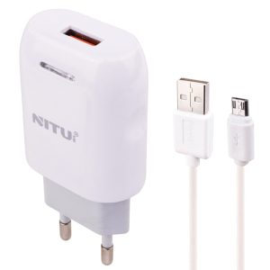 شارژر دیواری با کابل میکرو NITU TC033