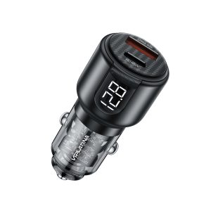 شارژر فندکی سوپر فست شارژ وی آی پلاتینا VIPLATINA VK24 75W PD3.0+QC3.0