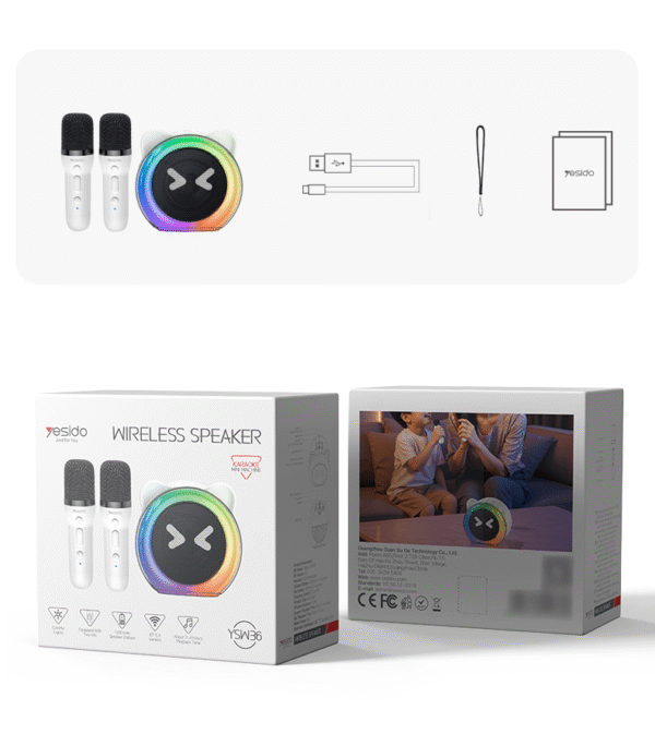 اسپیکر بلوتوثی قابل حمل یسیدو YESIDO YSW36