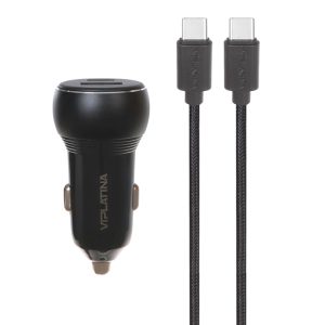 شارژر فندکی سوپر فست شارژ وی آی پلاتینا VIPLATINA VK26C 50W PD3.0+QC3.0